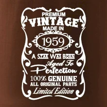 Vintage Etiketa - 1959