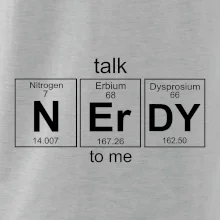 Talk nerdy - periodická tabuľka