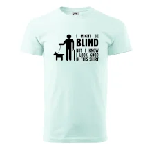 I might be blind I might be blind