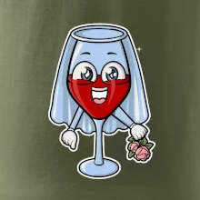 Červené víno pro nevěstu