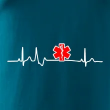 EKG rescue červená hviezda