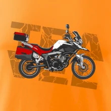 Cestovná enduro červená