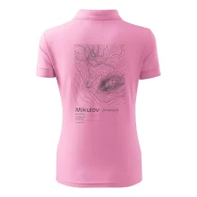 Mikulov - vrstevnice v obdĺžniku