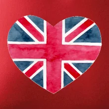 Britské srdce maľované