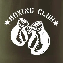 Boxing club nápis