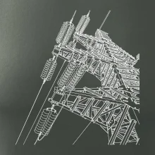 Nákres stožiara vysokého napätia Nákres stožiara vysokého napätia