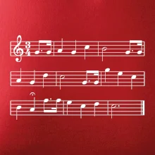 Veľa šťastia zdravia - noty