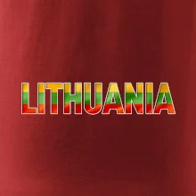 Lithuania - nápis vlajka