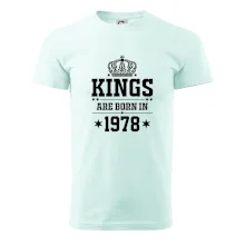Kings are born in 1978