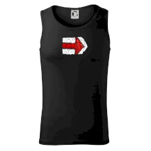 Párová turistická značka červená Párová turistická značka červená