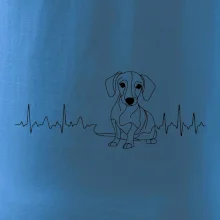 EKG krivka jazvečík