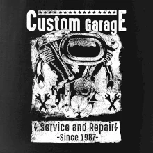 Custom Motorcycle Garage