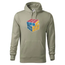 Rubikova kocka kreslená