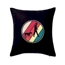 Retro kruh - poľovný pes