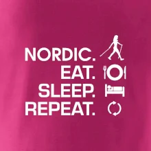 Nordic walking eat sleep Nordic walking eat sleep