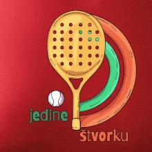 Padel jedine štvorku Padel jedine štvorku