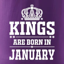 Kings are born in January