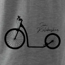 Som kolobežkár veľké a malé koleso