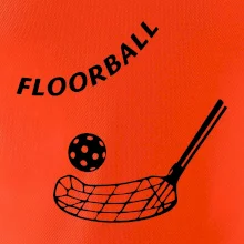 Floorball nápis šikmo