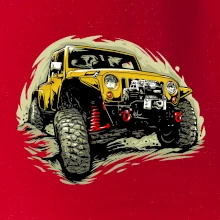 Žltý offroad s navijakom