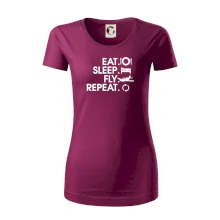 Eat sleep fly repeat