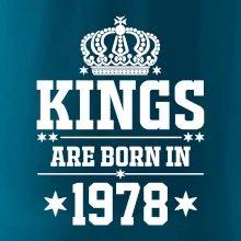 Kings are born in 1978