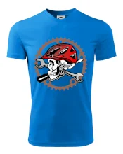 Lebka biker opravár