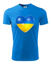 Ukrajina srdce vlajka