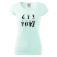 Pneumatiky - obtlačok v závislosti na tlaku