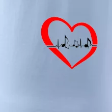 Moje srdce bije pre hudbu - srdce malé