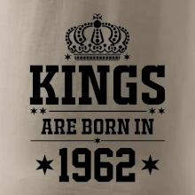 Kings are born in 1962 Kings are born in 1962