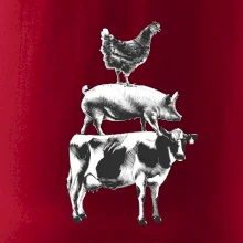 Sliepky prasa krava Sliepky prasa krava