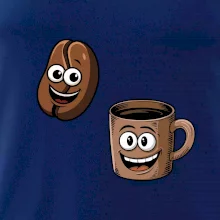 Parové tričko - Hrnček a káva