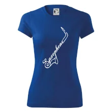 Saxophone nápis Saxophone nápis