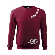 Running nápis šikmo