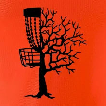 Disc golf pozor strom