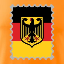 Nemecká známka - vlajka