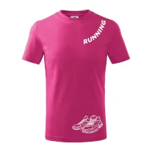 Running nápis šikmo