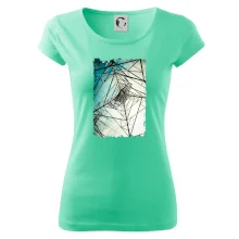 Farebné nebo - stožiare vysokého napätia