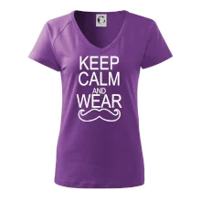 Keep calm and wear mustache Keep calm and wear mustache