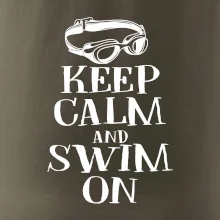 Keep calm and swim on