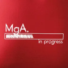 In progress titul MgA. magister / magistra umenia