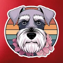 Bradáč - sučka a kvety