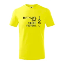 Biathlon Eat Sleep Repeat