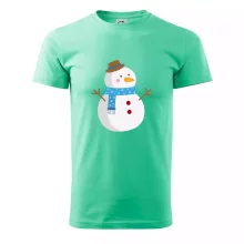 Snehuliak so šálom Snehuliak so šálom