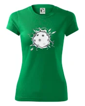 Florbal lopta v triku