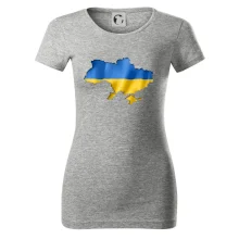 Ukrajina vlajka mapa Ukrajina vlajka mapa