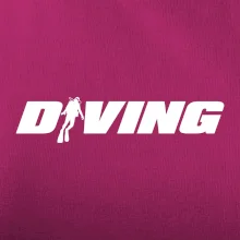 Diving nápis potápač