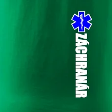 Nápis Záchranár + hviezda