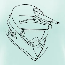 Helma, prilba jedným ťahom